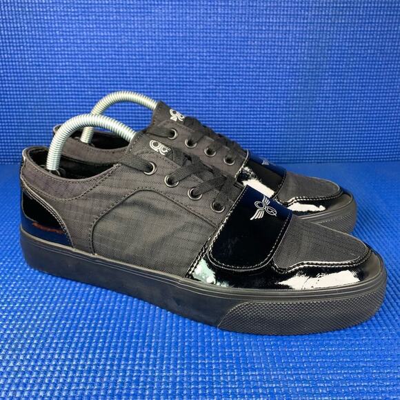 🔴 CREATIVE RECREATION CESARIO LOW Men's Size 8.5 Black Walking Shoes CRU40L009 - Picture 3 of 8